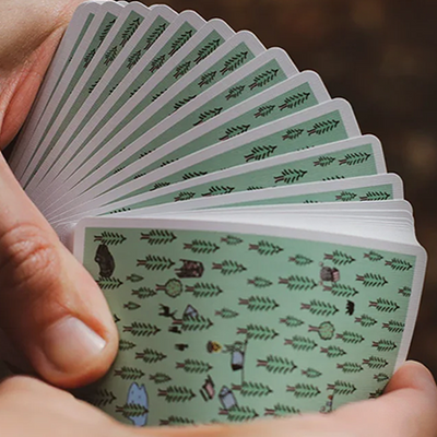 Orbit Forest Playing Cards