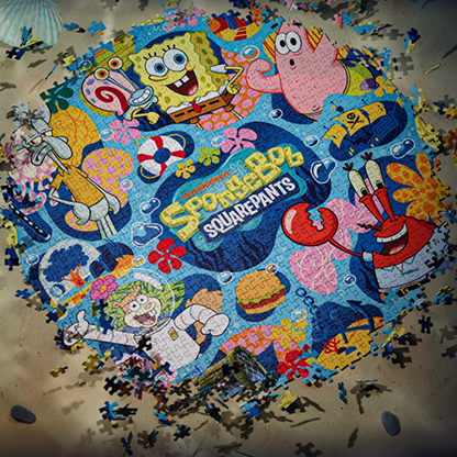 SpongeBob SquarePants Jigsaw Puzzle by theory11
