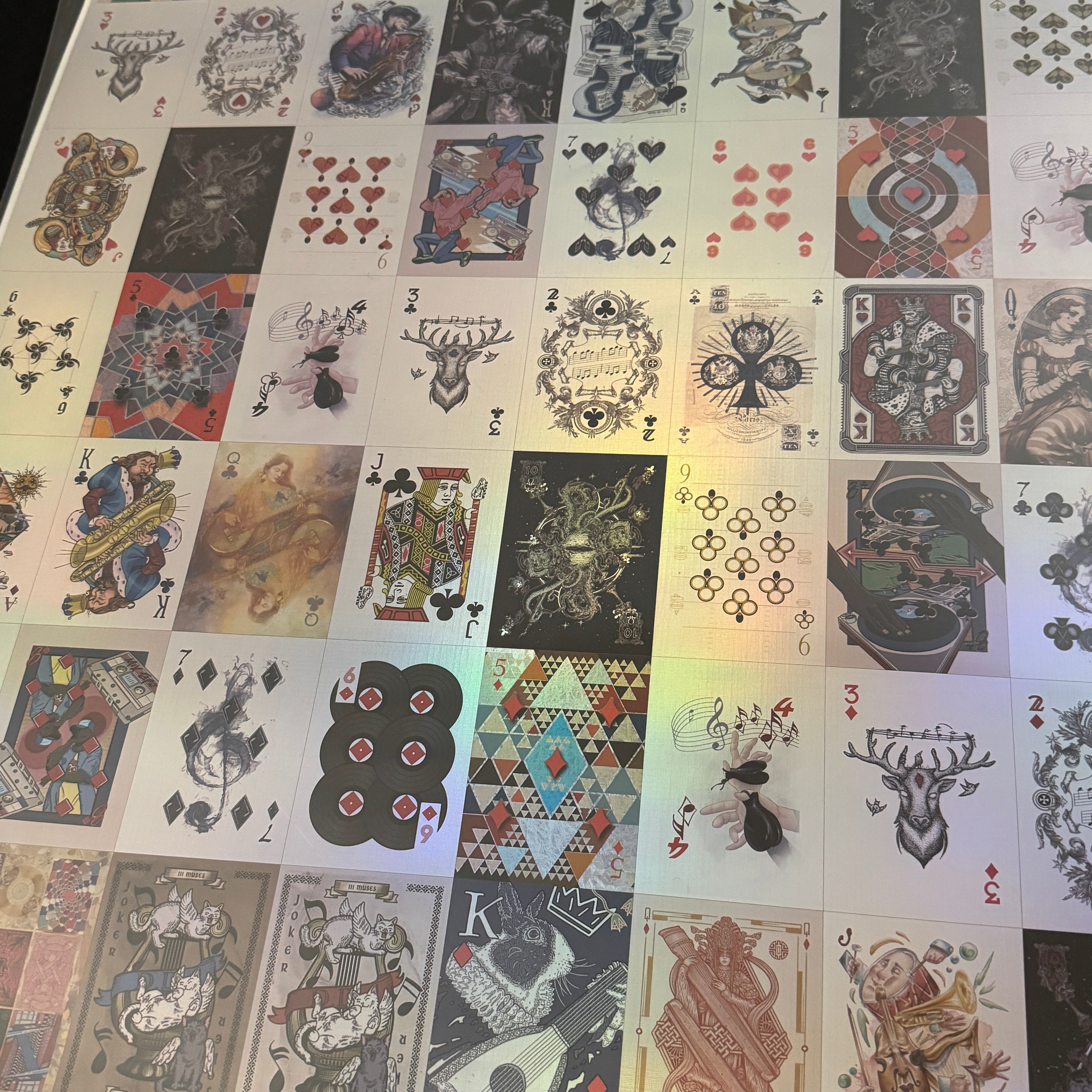 Unity Playing Cards Uncut Sheet [AUCTION]