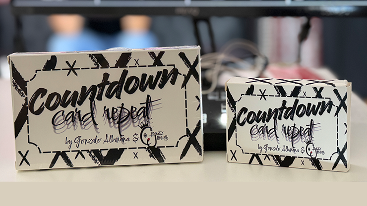 Countdown Repeat by Gonzalo Albiñana & CrazyJokers (Poker Size)