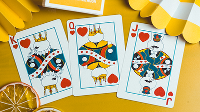 Gilded Milk Casino Deck (Silver) by Bacon Playing Card Company