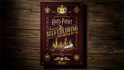 Harry Potter Self-Coloring Book by theory11