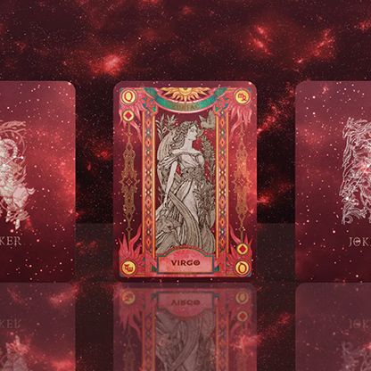 Zodiac (Aries) Luminous Edition Playing Cards by TCC