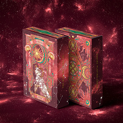 Zodiac (Aries) Luminous Edition Playing Cards by TCC