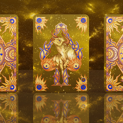 Zodiac (Taurus) Luminous Edition Playing Cards by TCC