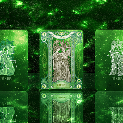 Zodiac (Gemini) Luminous Edition Playing Cards by TCC