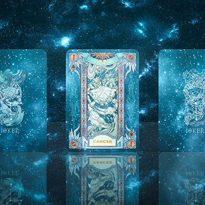 Zodiac (Cancer) Luminous Edition Playing Cards by TCC