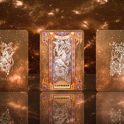 Zodiac (Capricorn) Luminous Edition Playing Cards by TCC