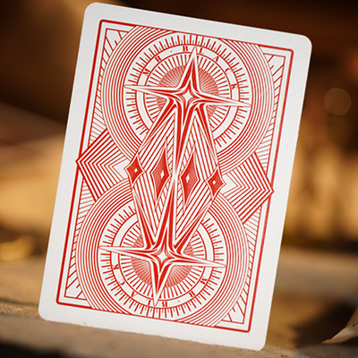 Mr. Black V2 (Red) Playing Cards