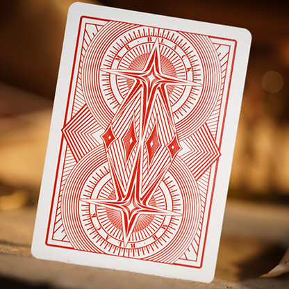 Mr. Black V2 (Red) Playing Cards