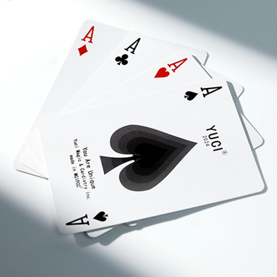 Yuci Tiny Wizard Black Playing Cards by TCC