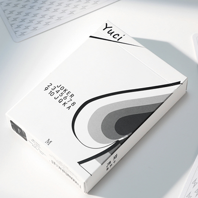 Yuci Tiny Wizard White Playing Cards by TCC