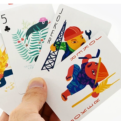 Illustration Poker Playing Cards