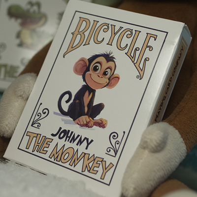 Bicycle Johnny the Monkey Playing Cards