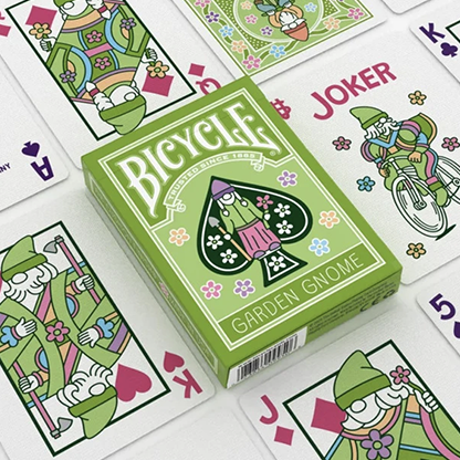 Bicycle Garden Gnome by US Playing Card Co