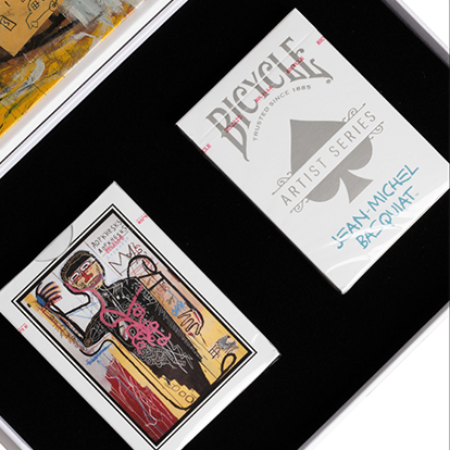 Bicycle Jean-Michel Basquiat (Box Set Red/Blue) by US Playing Cards