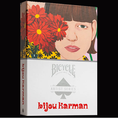 Bicycle Bijou Karman Purp/Red Box Set by US Playing Cards