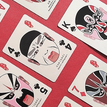 The Three Kingdoms of Peking Opera  Playing Cards
