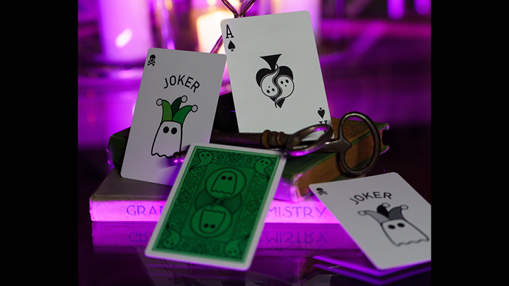 Bicycle Boo Back Playing Cards (Green)
