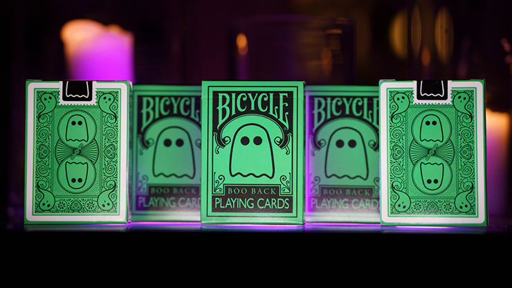 Bicycle Boo Back Playing Cards (Green)