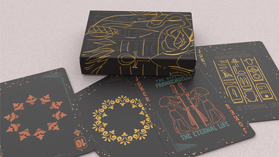 Frankenstein Series Egypt Edition (Gilded) Playing Cards