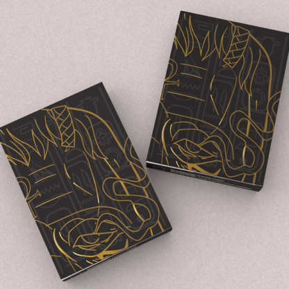 Frankenstein Series Egypt Edition (Gilded) Playing Cards