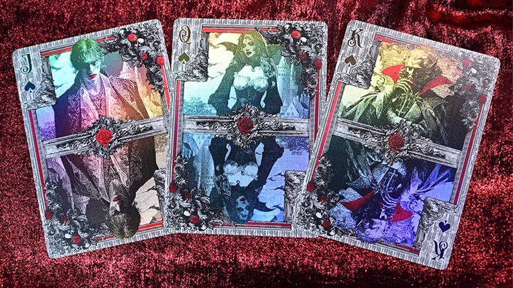 Trinity of Night - Vampire HOLO Playing Cards  SoCal Playing Cards LLC
