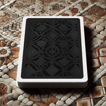 The Spirit of Cubism (Dark Black) Playing Cards