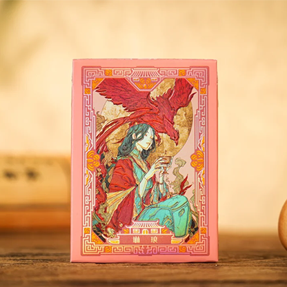 Ancient Relics Gem Playing Card by 52 Muse (Pink)