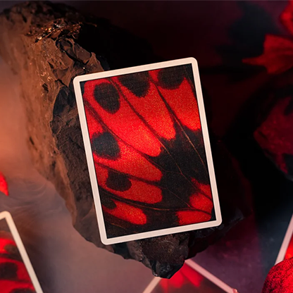 Morpho V2 (Carmine) Playing Cards by TCC Fashion
