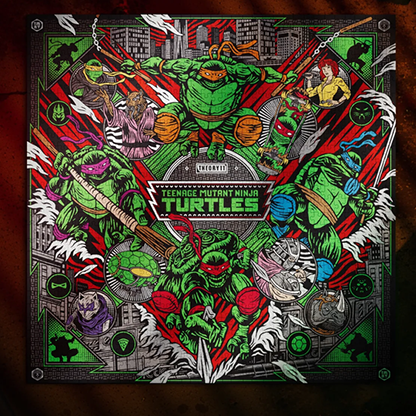 Teenage Mutant Ninja Turtle Jigsaw Puzzle by theory11