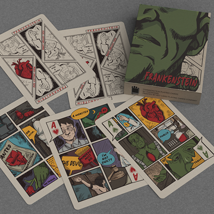Frankenstein Series Comic Edition (Gilded) Playing Cards