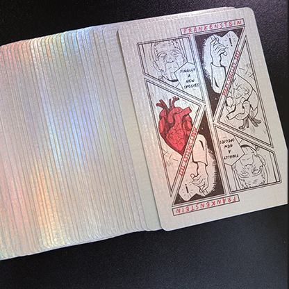 Frankenstein Series Holographic Comic Edition (Gilded) Playing Cards