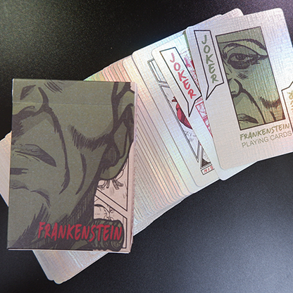 Frankenstein Series Holographic Comic Edition (Gilded) Playing Cards