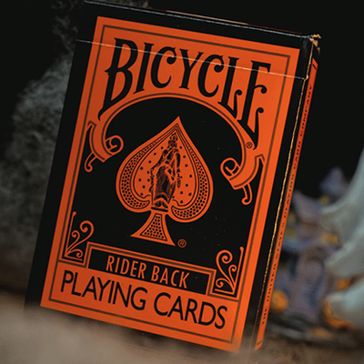 Bicycle Reverse (Orange) Playing Cards