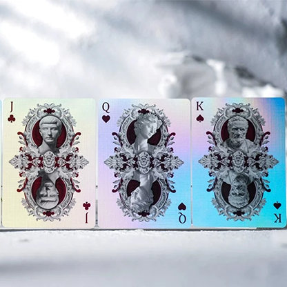 Alabaster Athena HOLO Playing Cards by TCC Fashion