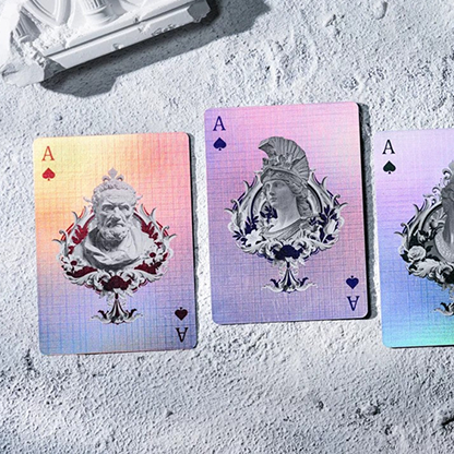 Alabaster Michelangelo HOLO Playing Cards by TCC Fashion