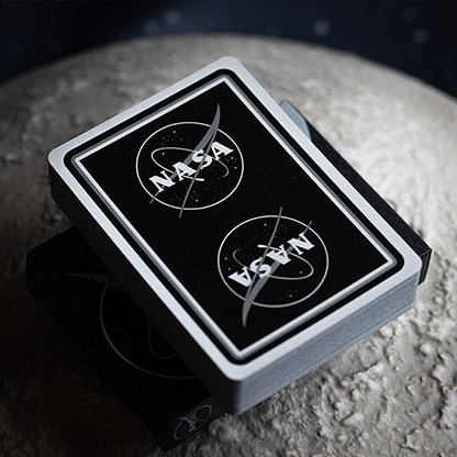 NASA BLACK HOLE "MEATBALL" LOGO PLAYING CARDS