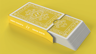 Black Roses Sunny Days Playing Cards
