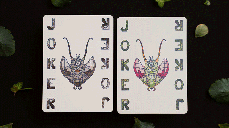 Mosaic Mantis Playing Cards