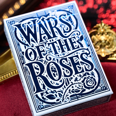 Wars of the Roses (Blue Tuck-2nd Edition Edge-dyed) Playing Cards