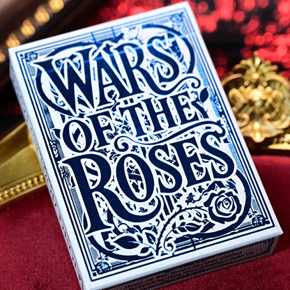 Wars of the Roses (Blue Tuck-2nd Edition Edge-dyed) Playing Cards