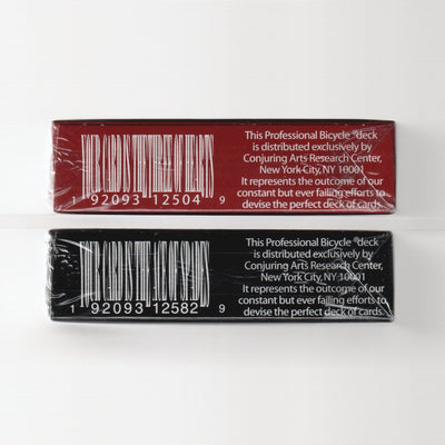 Bicycle Professional Skull & Bones Back (Red & Black) [AUCTION]