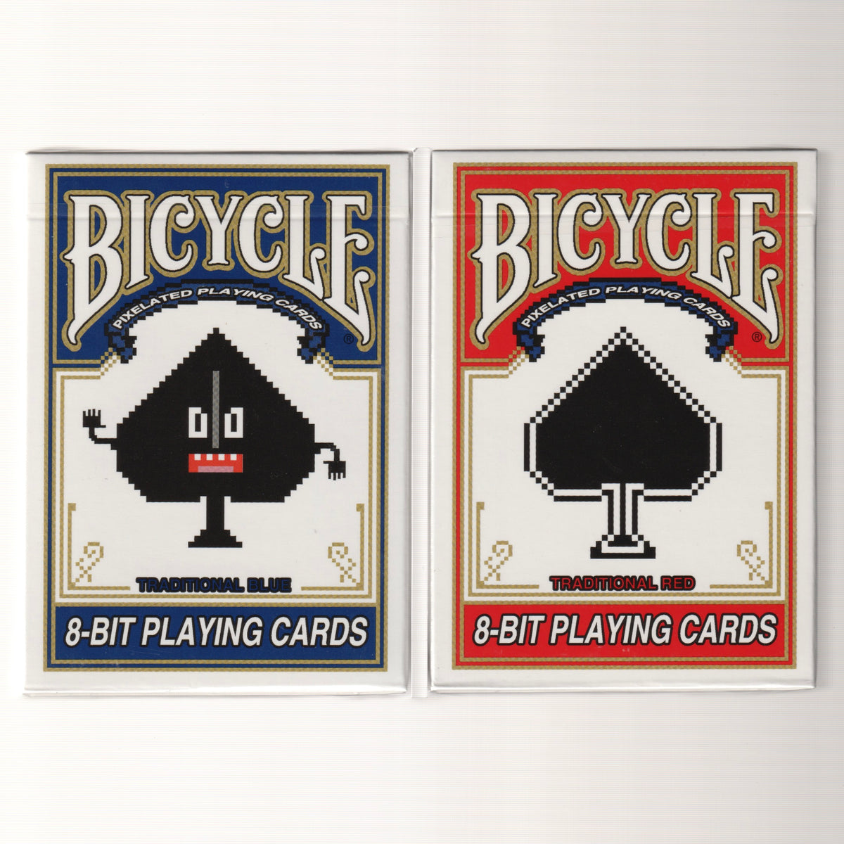 Bicycle 8-Bit Playing Cards (Red & Blue) [AUCTION]