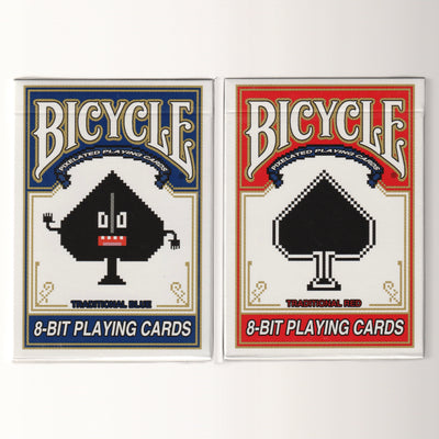 Bicycle 8-Bit Playing Cards (Red & Blue) [AUCTION]