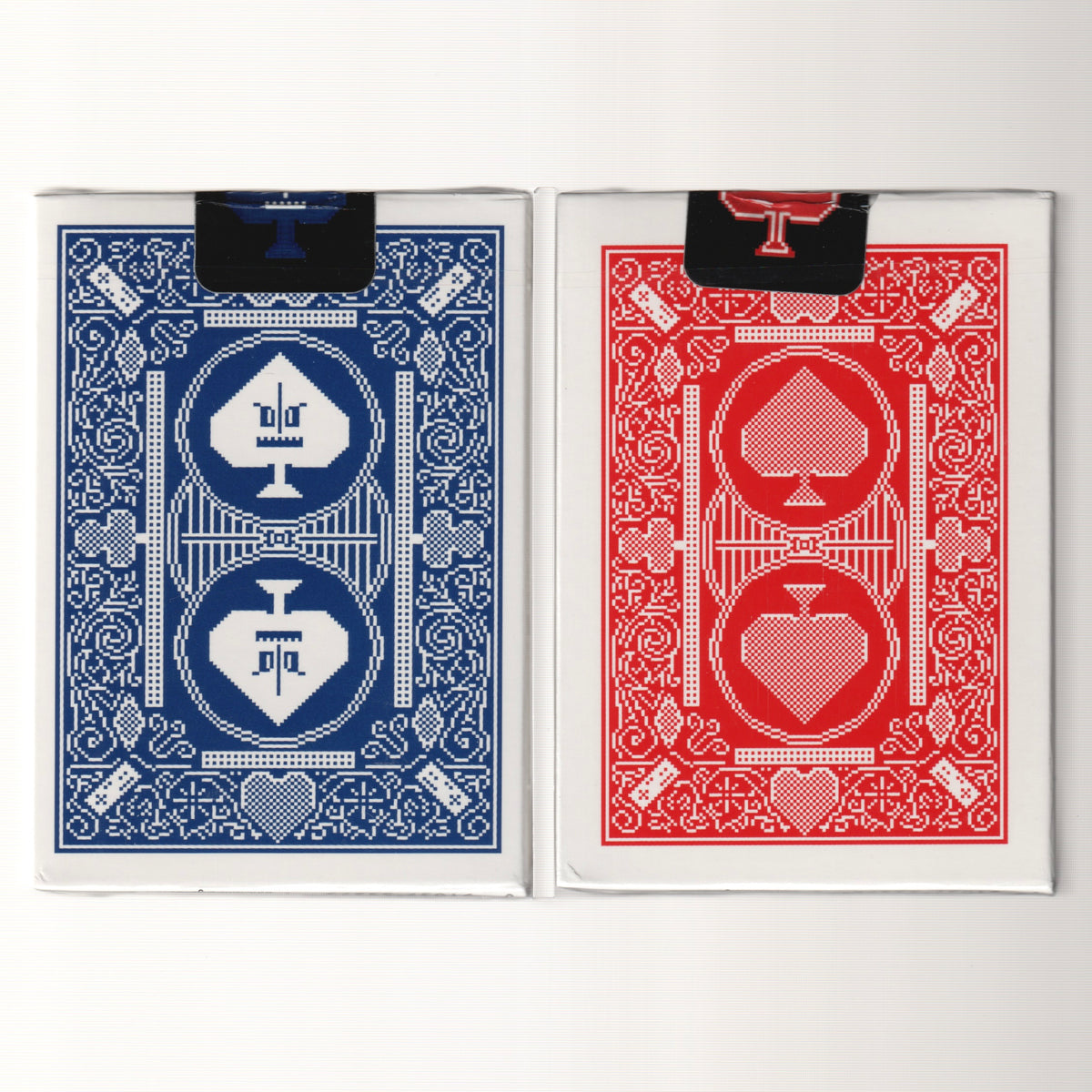 Bicycle 8-Bit Playing Cards (Red & Blue) [AUCTION]