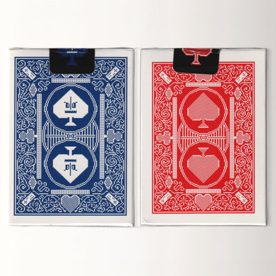 Bicycle 8-Bit Playing Cards (Red & Blue) [AUCTION]