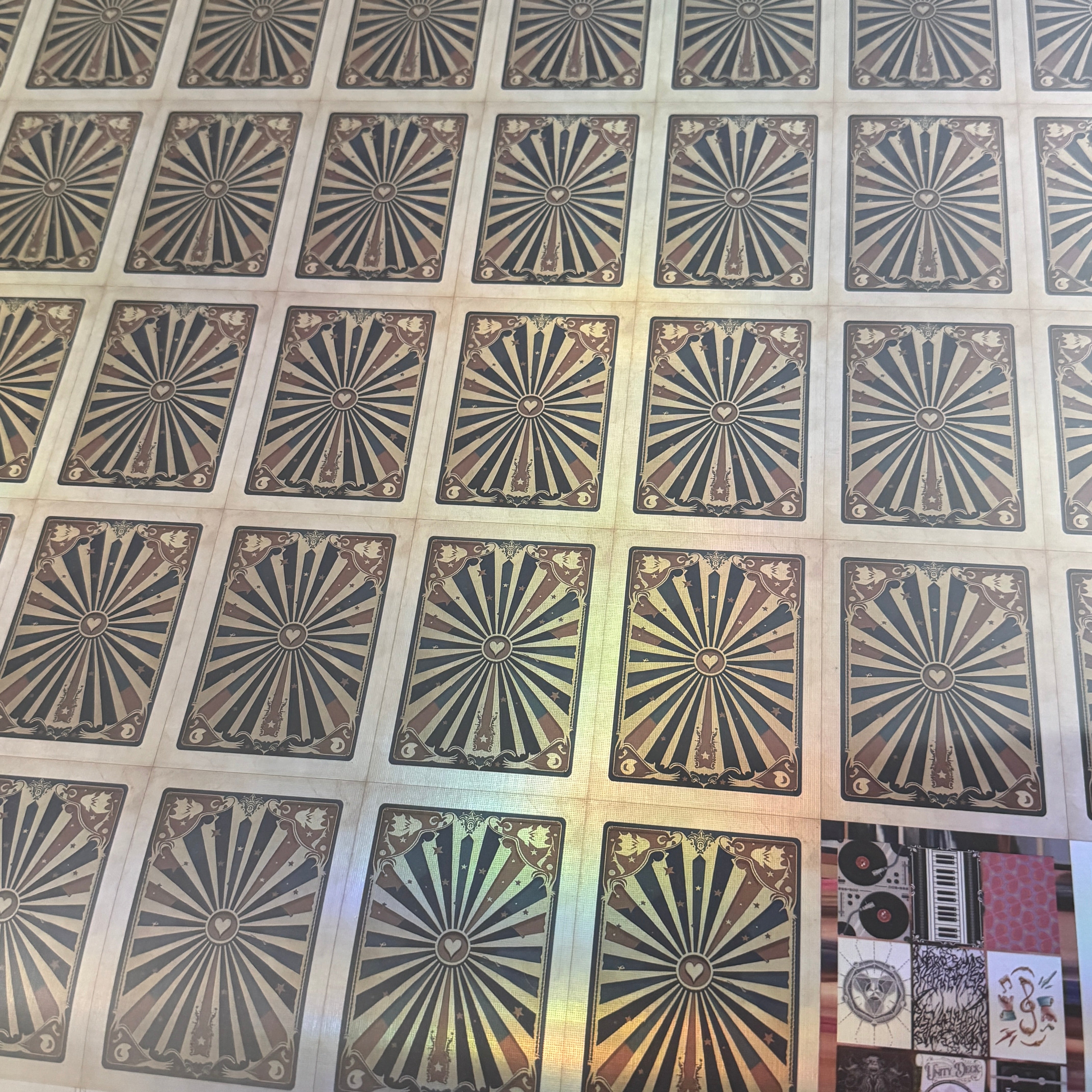 Unity Playing Cards Uncut Sheet [AUCTION]