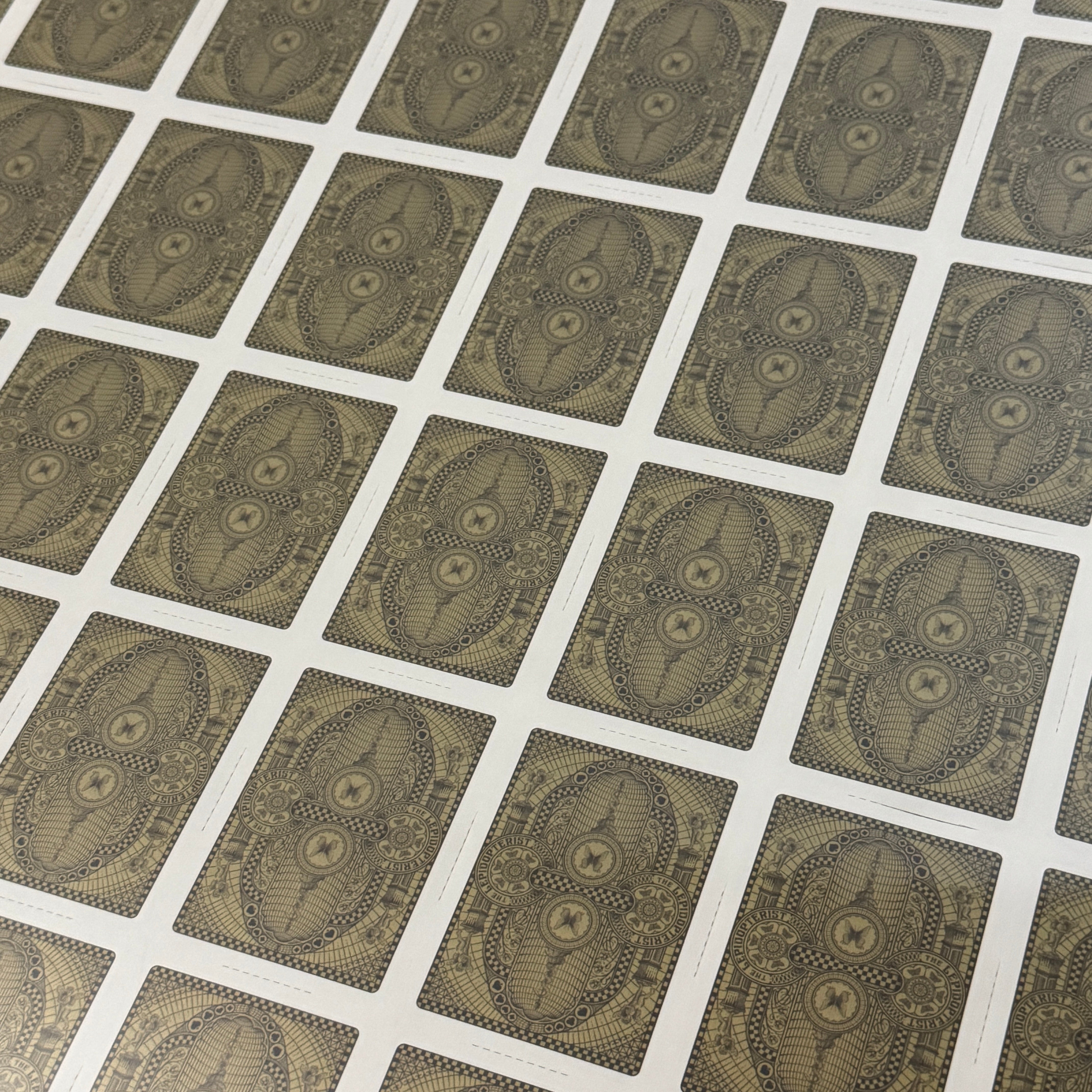 The Lepidopterist Uncut Sheet [AUCTION]