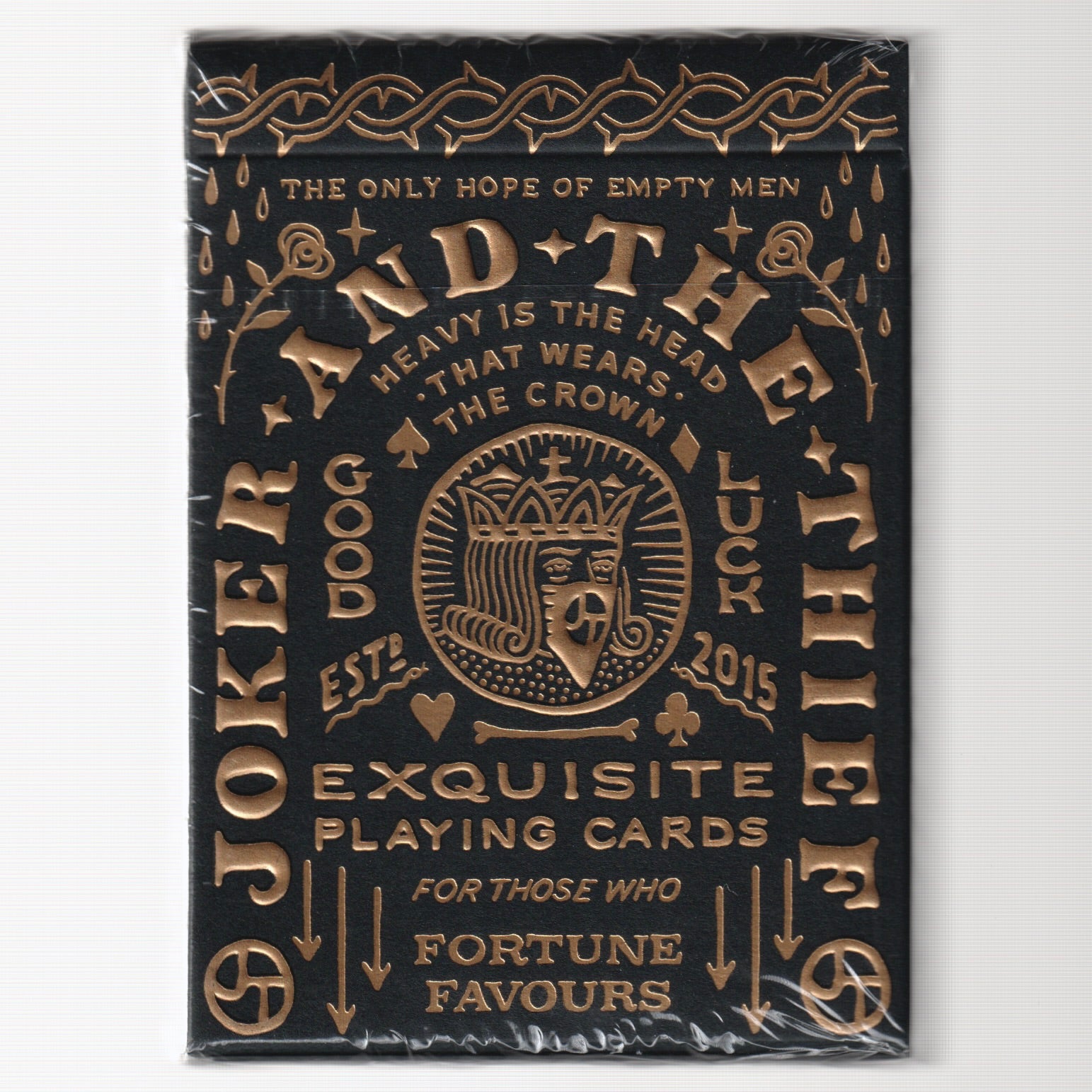 Joker and the Thief: Black Crown (Gold Gilded, #438/500) [AUCTION]